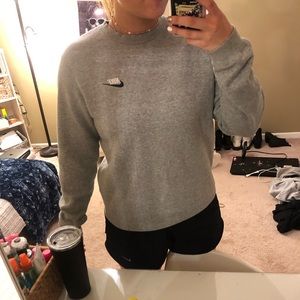 Gray Nike crewneck